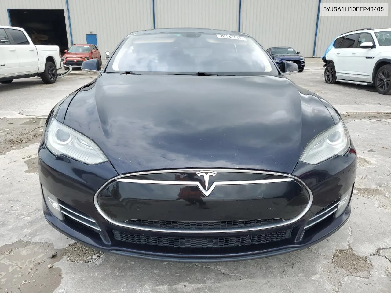 2014 Tesla Model S VIN: 5YJSA1H10EFP43405 Lot: 70432734