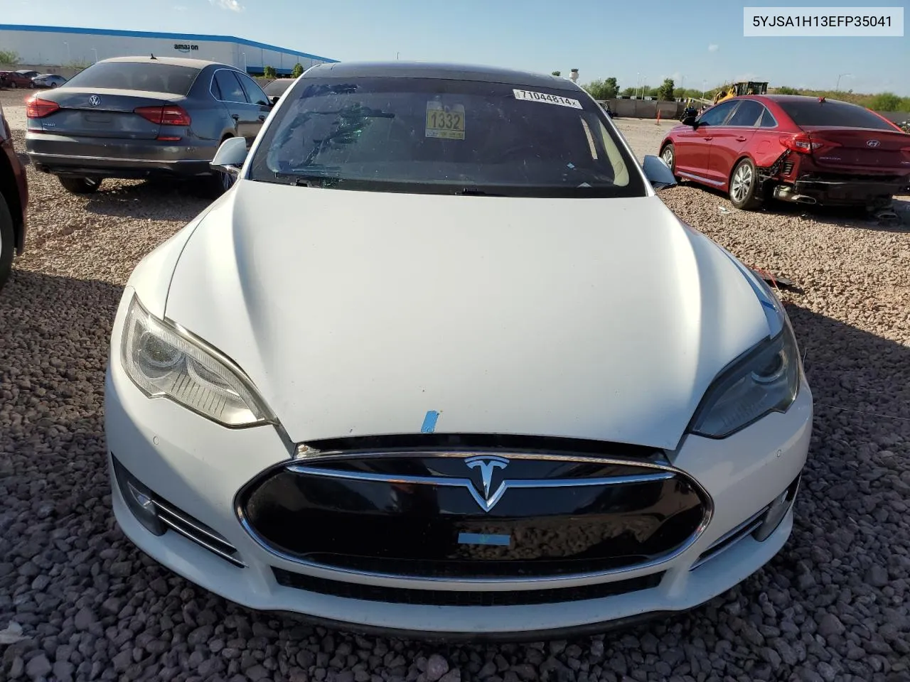 2014 Tesla Model S VIN: 5YJSA1H13EFP35041 Lot: 71044814