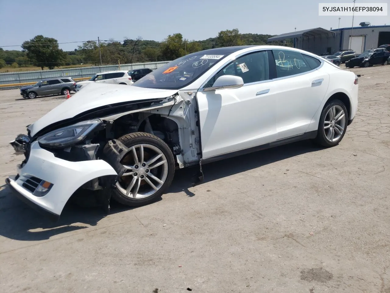 2014 Tesla Model S VIN: 5YJSA1H16EFP38094 Lot: 71133554