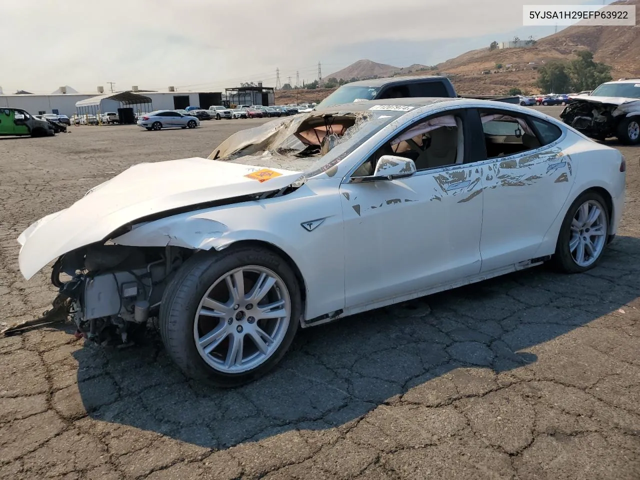 5YJSA1H29EFP63922 2014 Tesla Model S