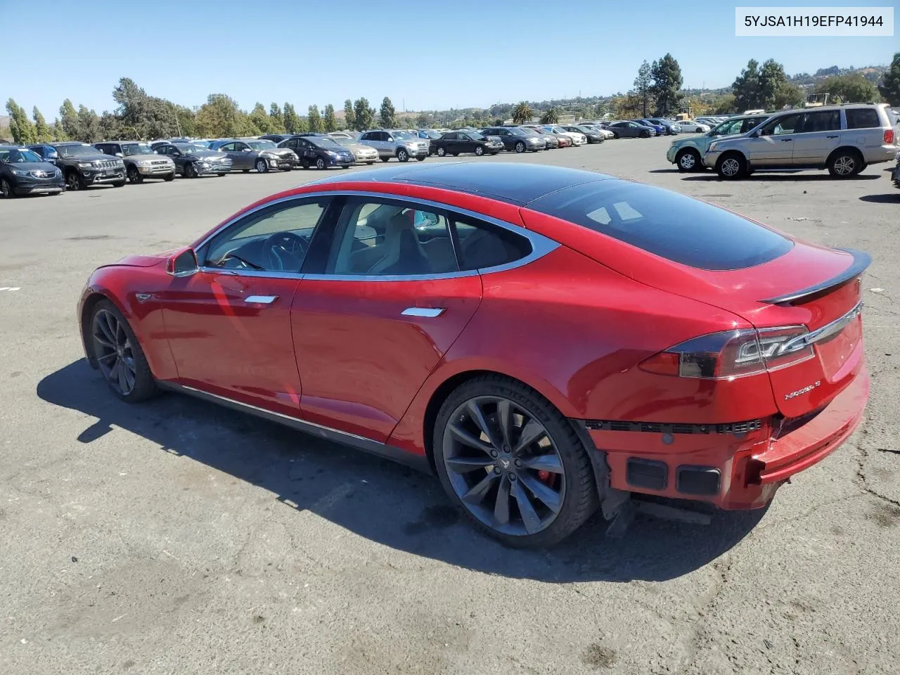 2014 Tesla Model S VIN: 5YJSA1H19EFP41944 Lot: 71302114