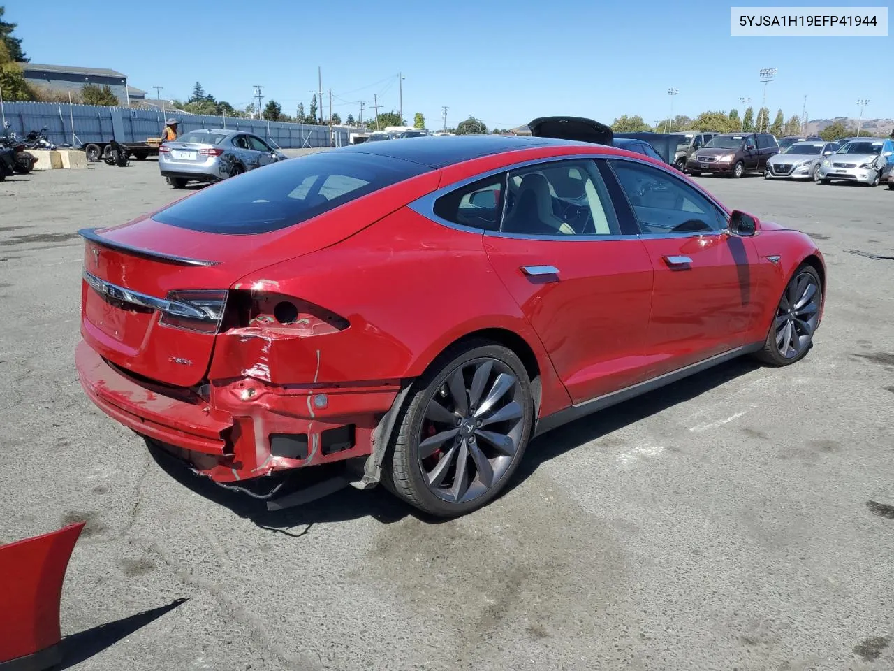 2014 Tesla Model S VIN: 5YJSA1H19EFP41944 Lot: 71302114