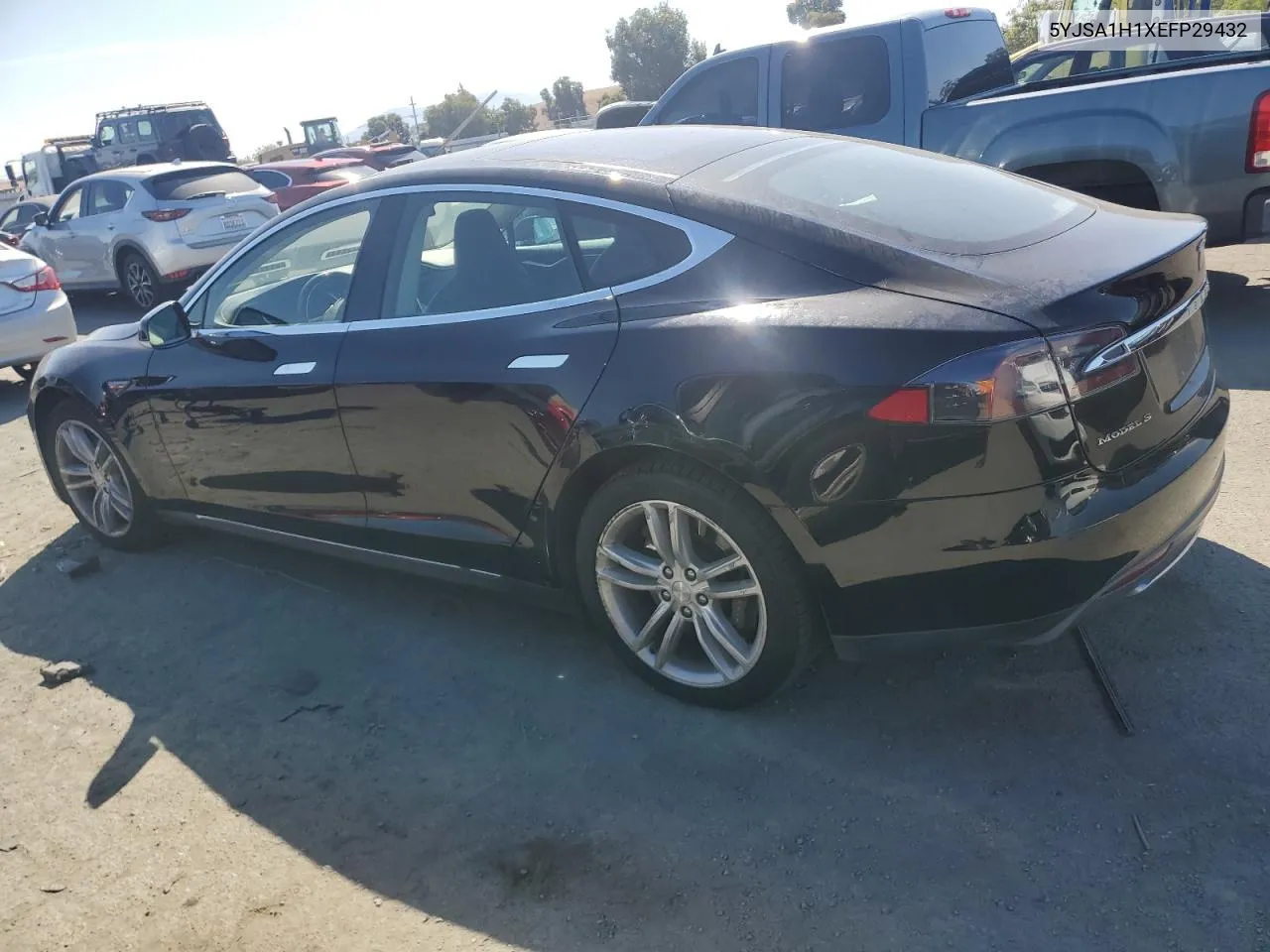 2014 Tesla Model S VIN: 5YJSA1H1XEFP29432 Lot: 72094694