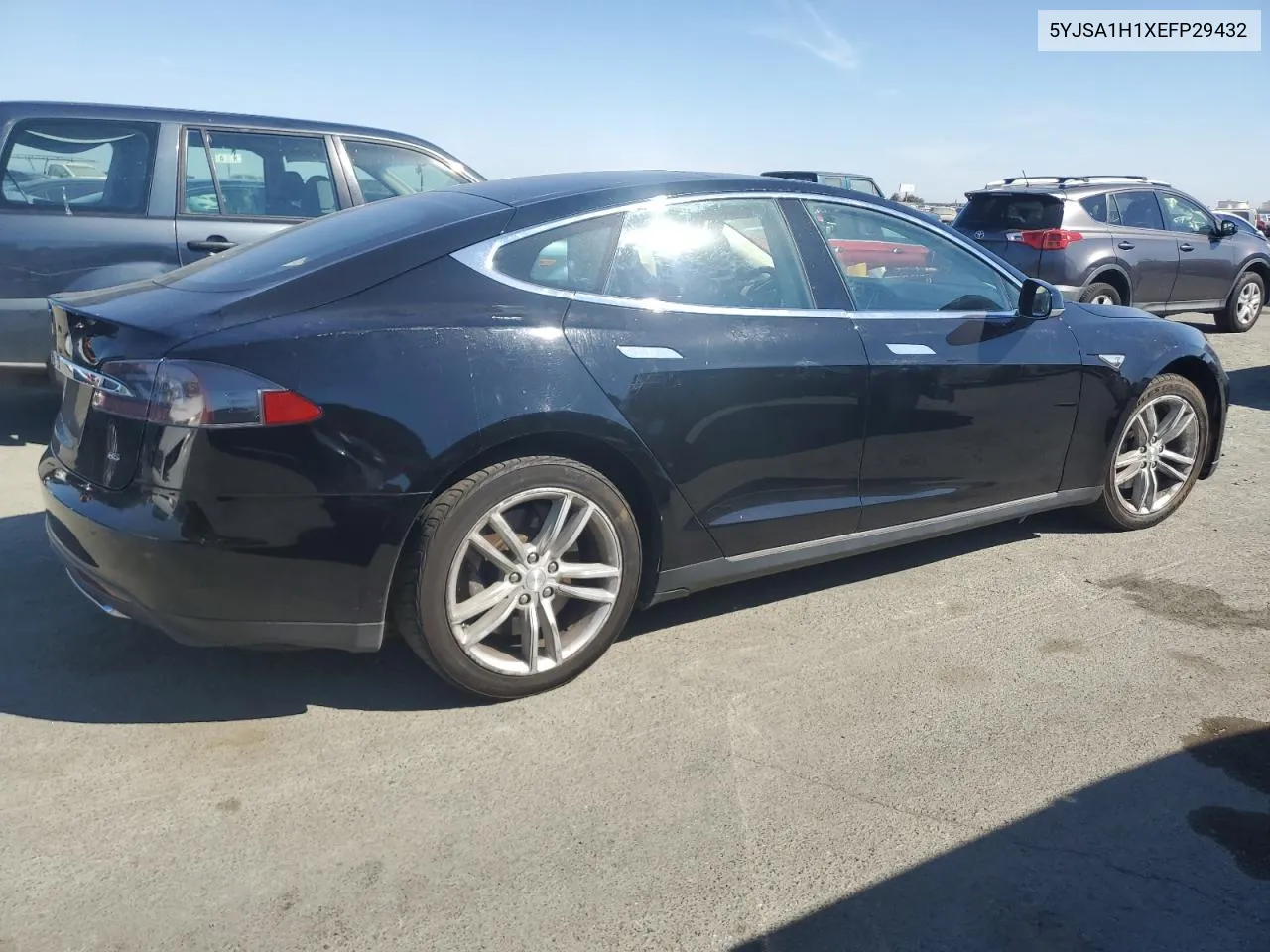 2014 Tesla Model S VIN: 5YJSA1H1XEFP29432 Lot: 72094694