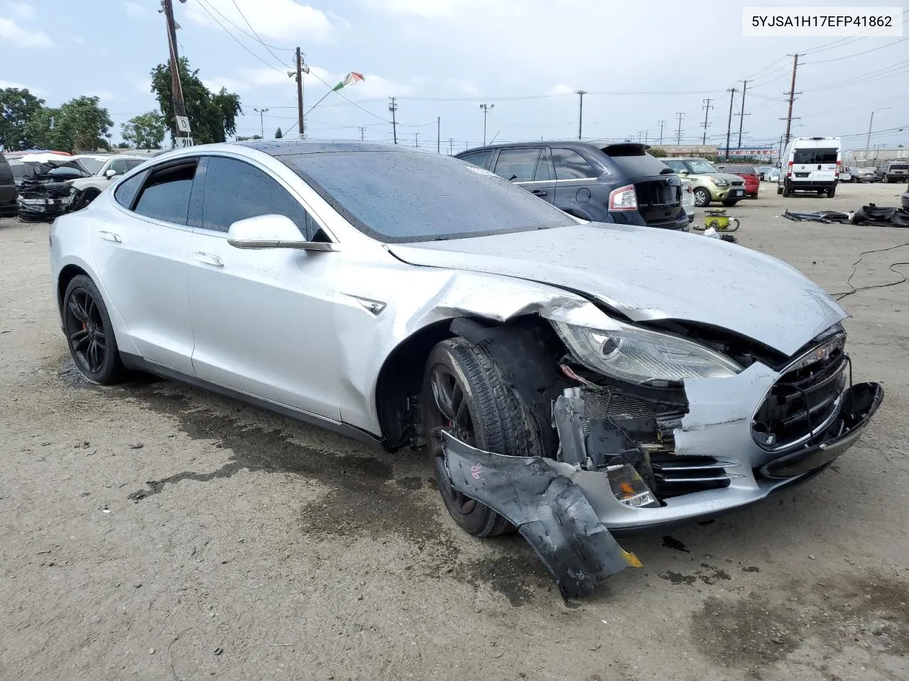 5YJSA1H17EFP41862 2014 Tesla Model S