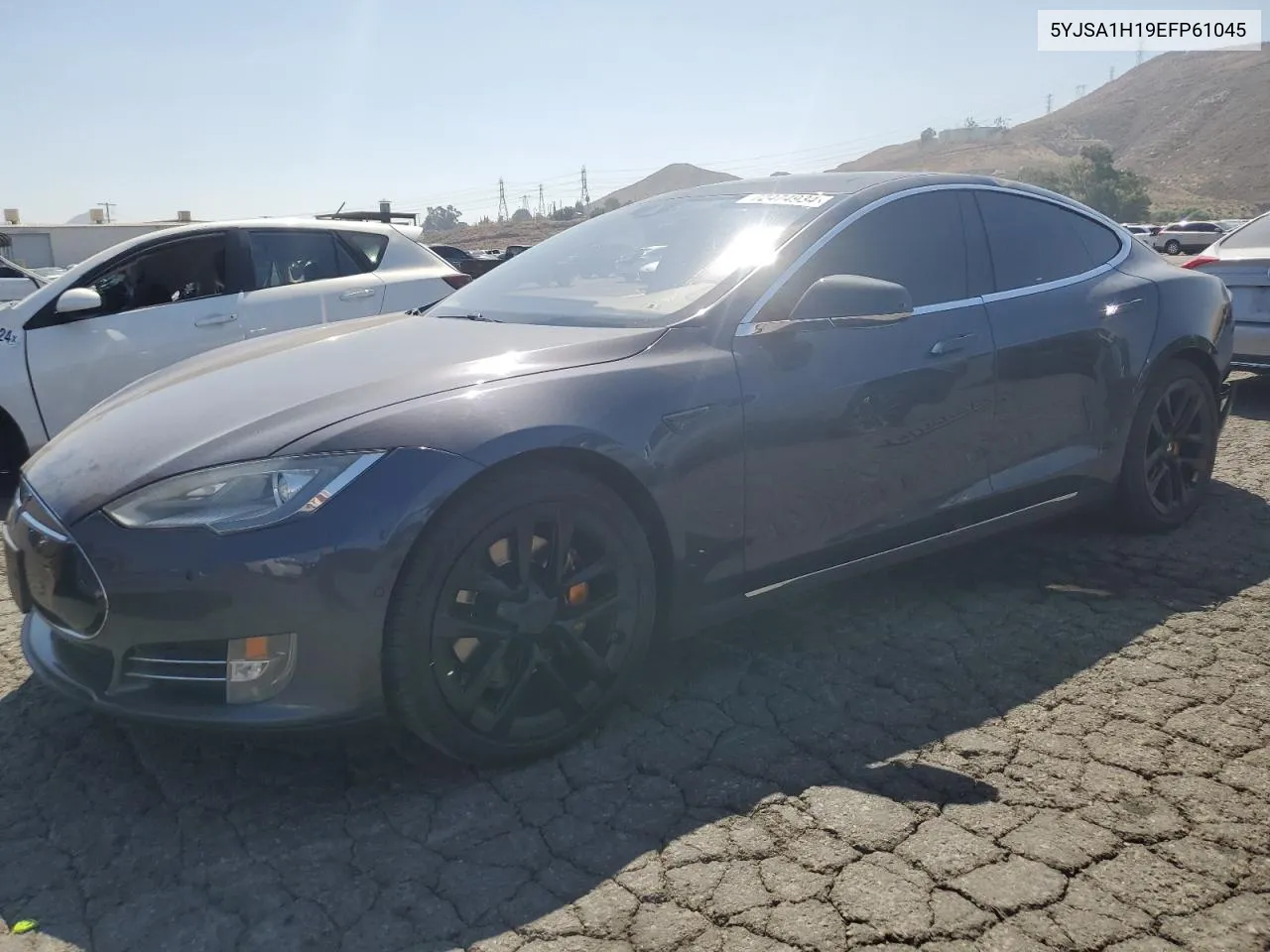 2014 Tesla Model S VIN: 5YJSA1H19EFP61045 Lot: 72474934