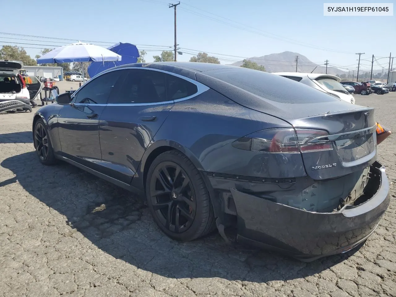 2014 Tesla Model S VIN: 5YJSA1H19EFP61045 Lot: 72474934