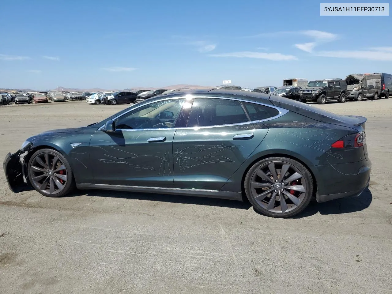 5YJSA1H11EFP30713 2014 Tesla Model S