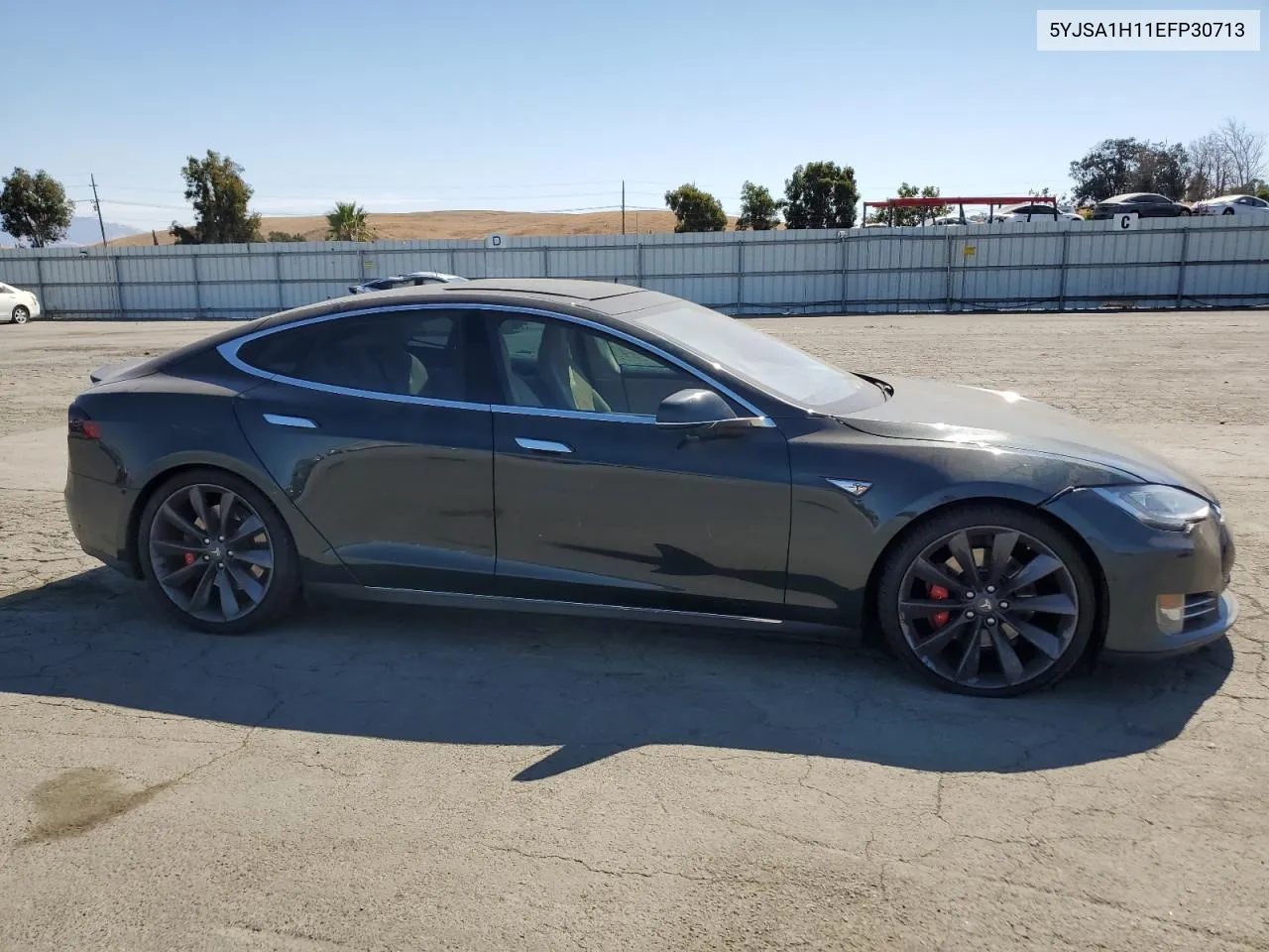 5YJSA1H11EFP30713 2014 Tesla Model S