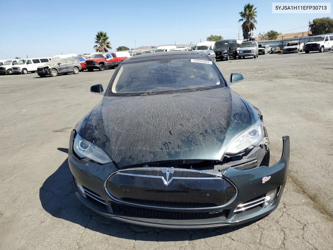 5YJSA1H11EFP30713 2014 Tesla Model S