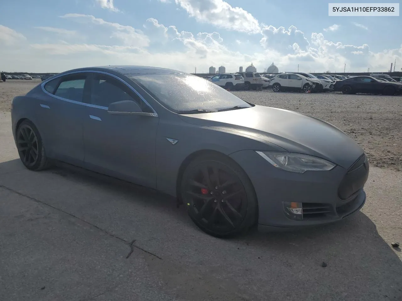 2014 Tesla Model S VIN: 5YJSA1H10EFP33862 Lot: 72674454