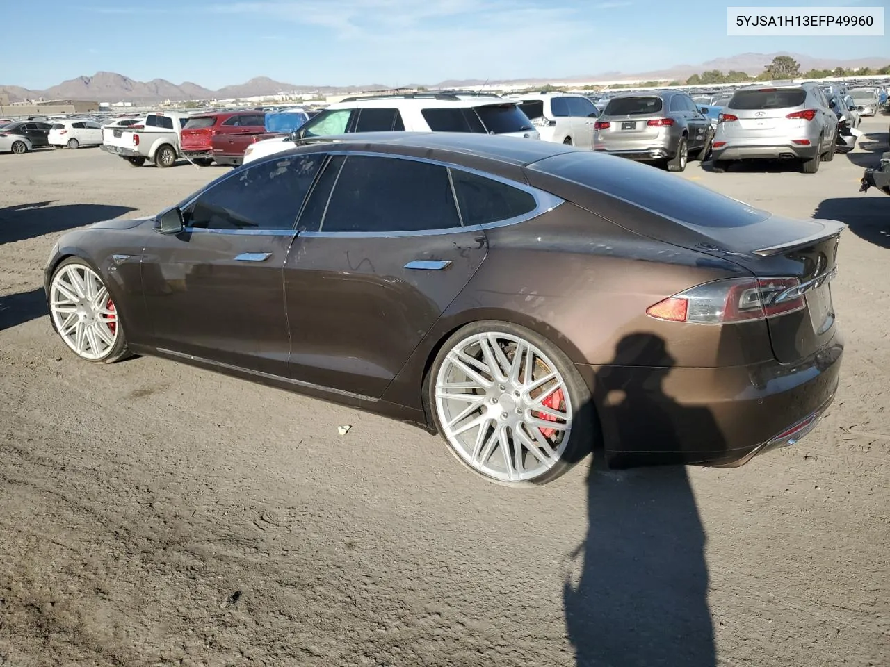 2014 Tesla Model S VIN: 5YJSA1H13EFP49960 Lot: 73011634