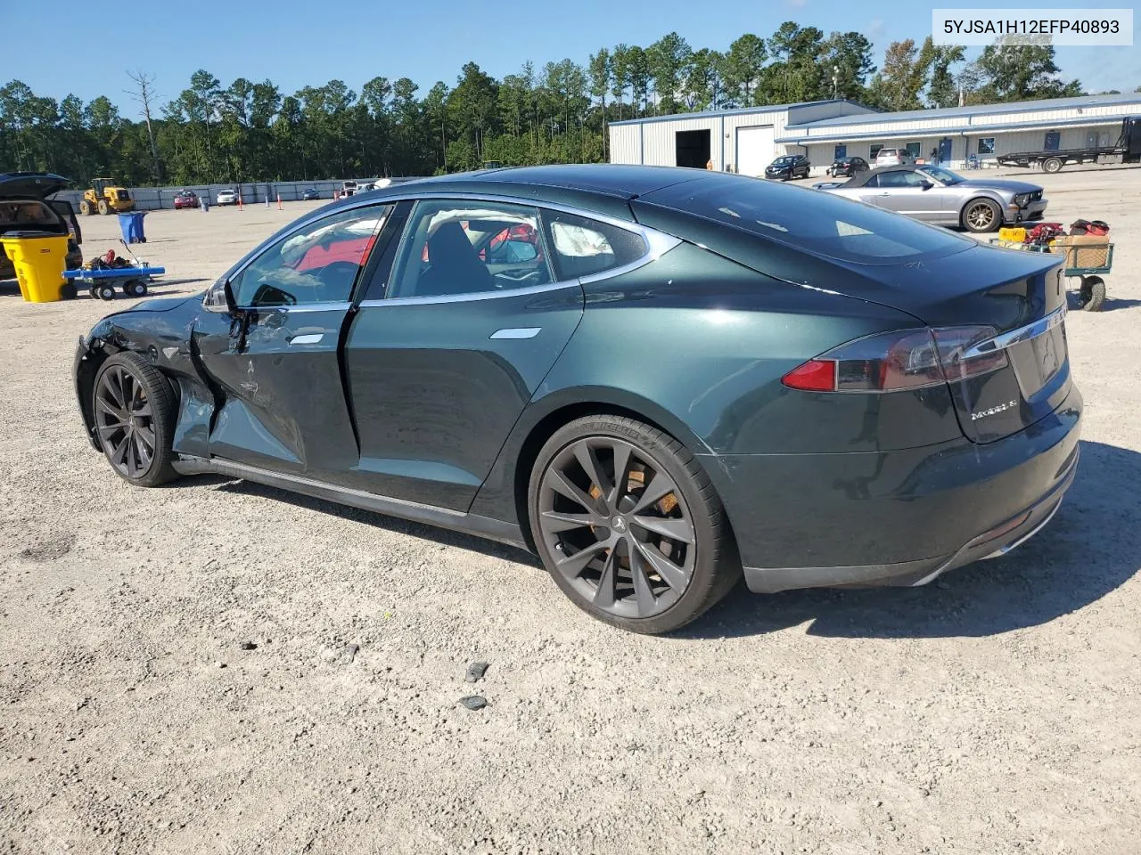 2014 Tesla Model S VIN: 5YJSA1H12EFP40893 Lot: 73553544