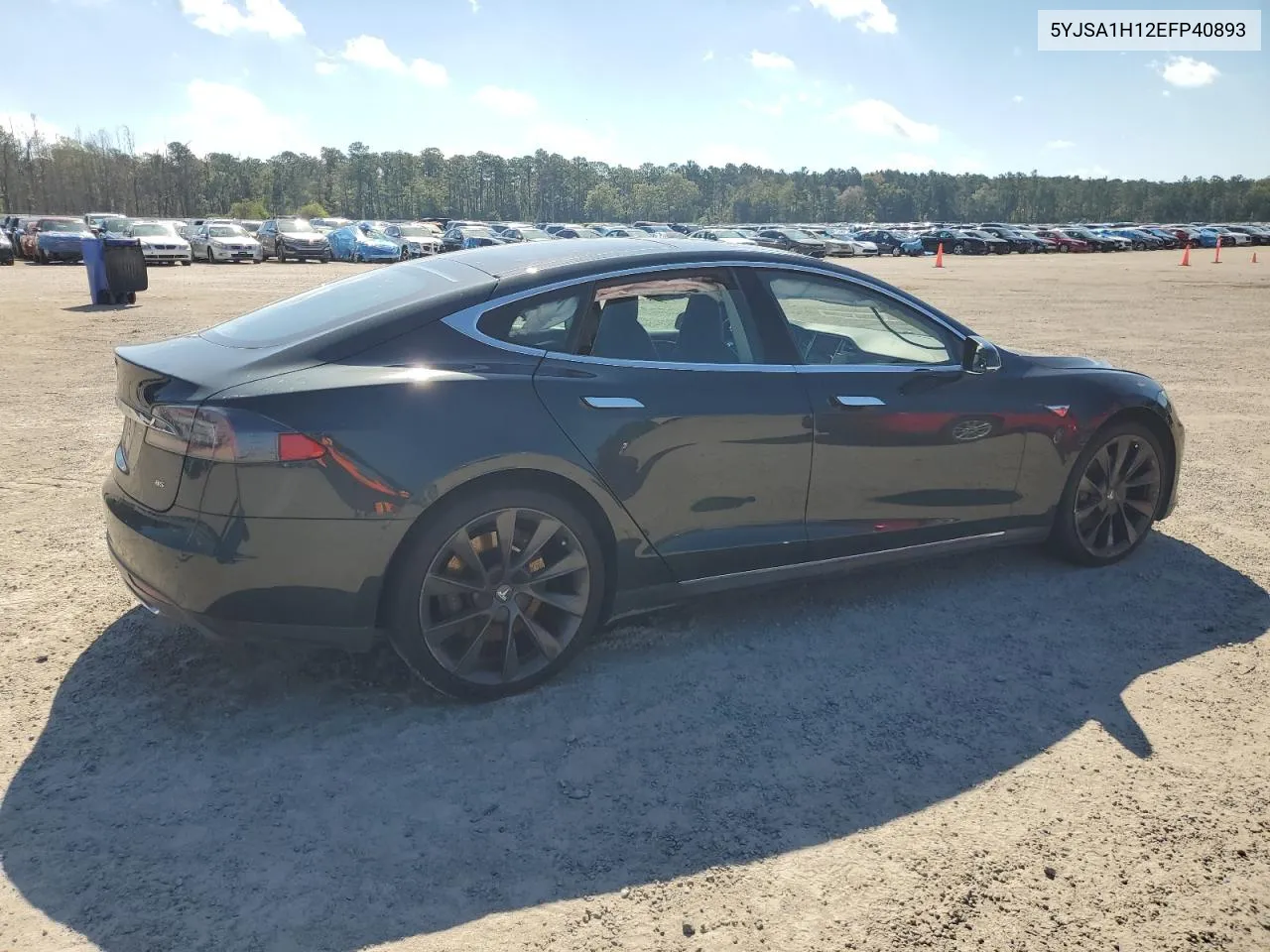 2014 Tesla Model S VIN: 5YJSA1H12EFP40893 Lot: 73553544