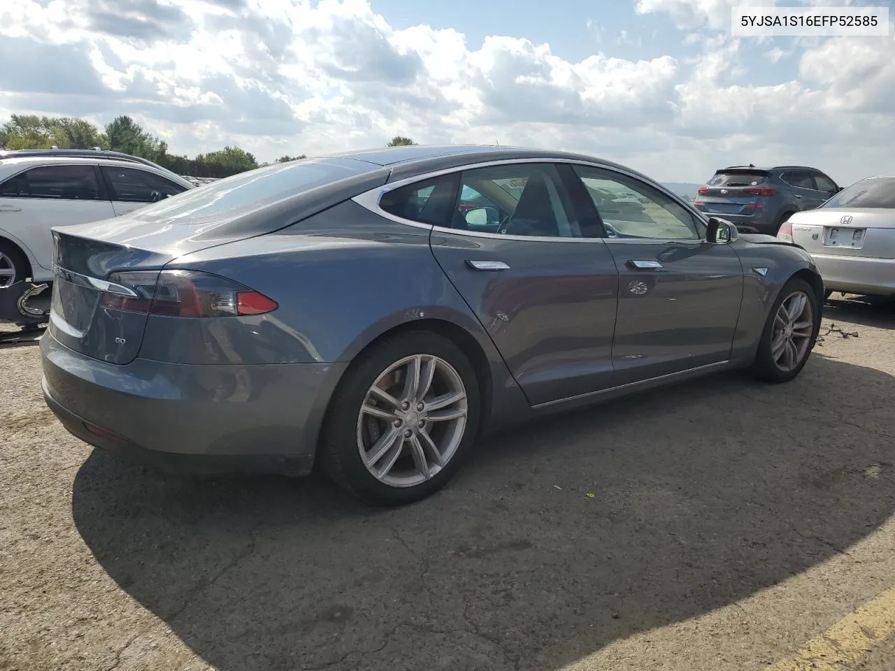 2014 Tesla Model S VIN: 5YJSA1S16EFP52585 Lot: 73780014