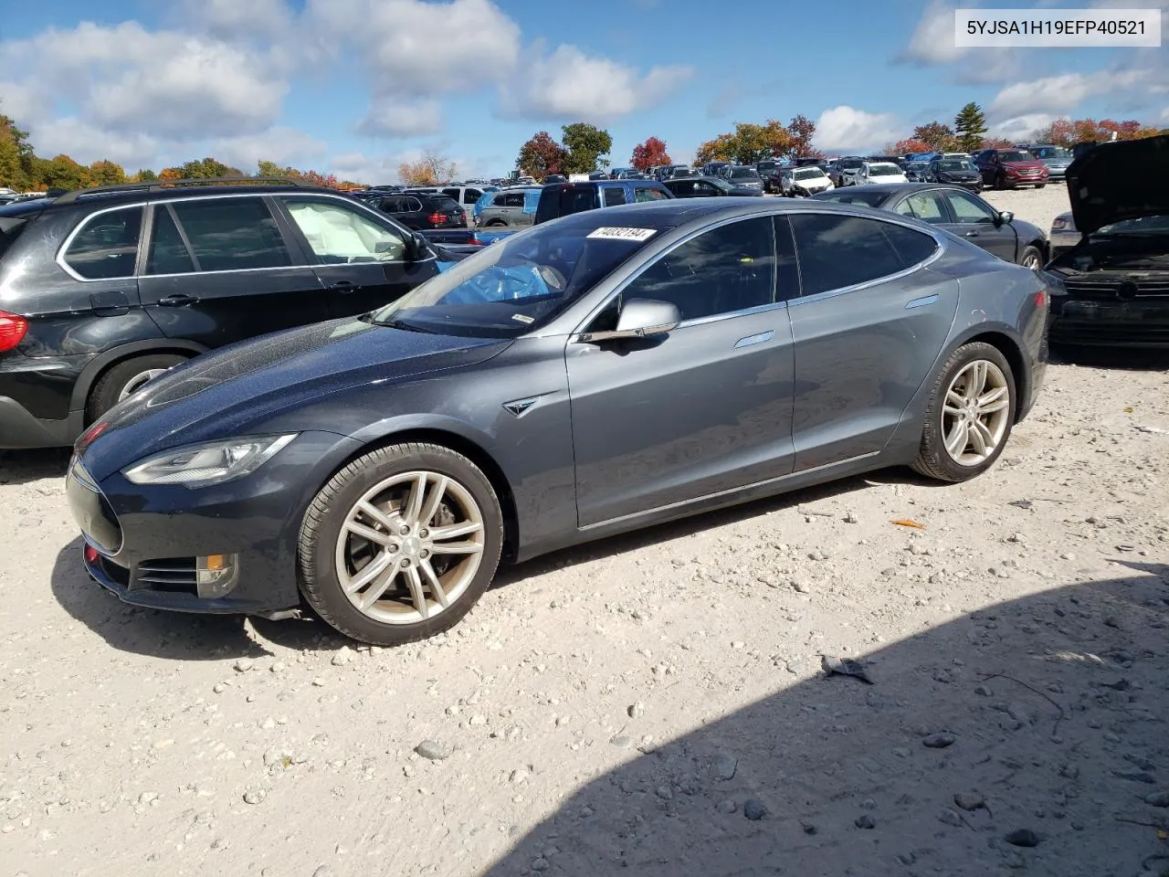 2014 Tesla Model S VIN: 5YJSA1H19EFP40521 Lot: 74032194