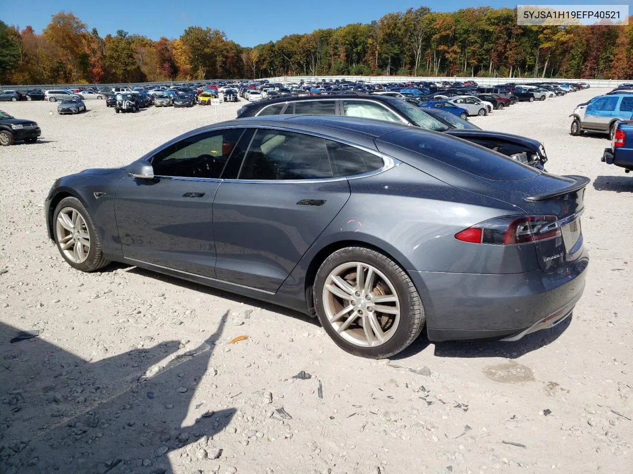 2014 Tesla Model S VIN: 5YJSA1H19EFP40521 Lot: 74032194