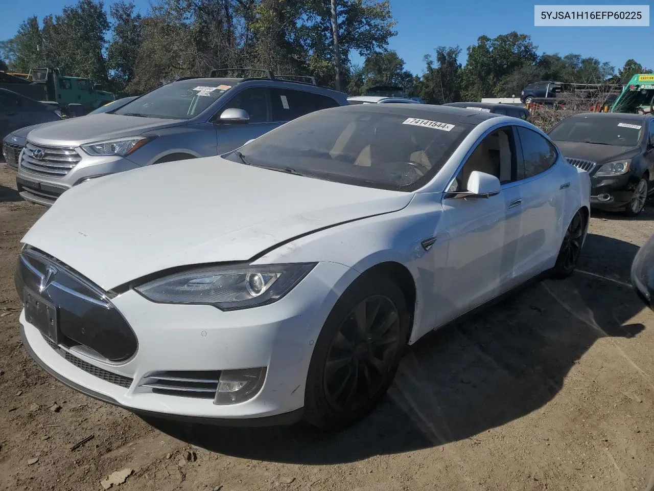 5YJSA1H16EFP60225 2014 Tesla Model S