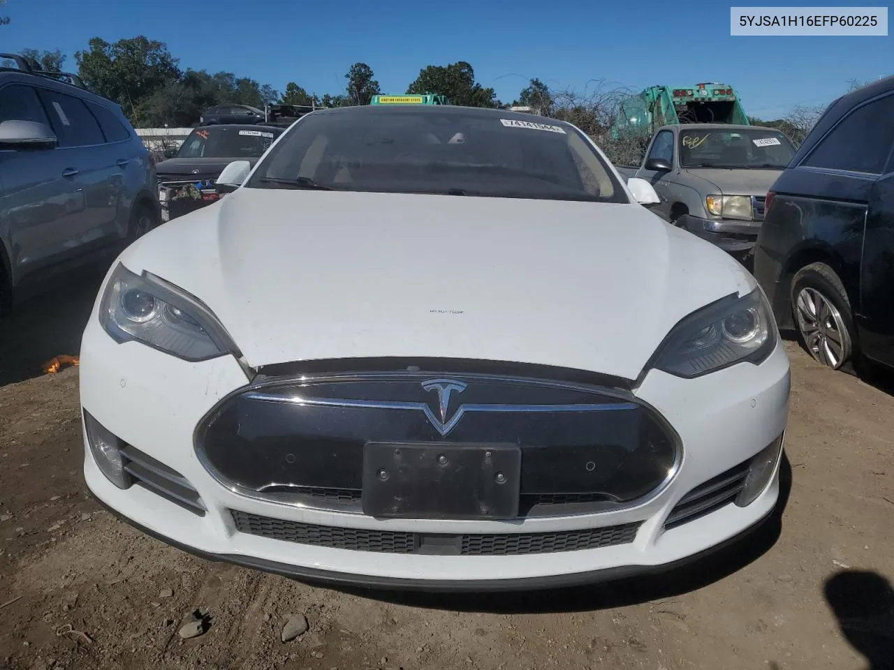 2014 Tesla Model S VIN: 5YJSA1H16EFP60225 Lot: 74141544