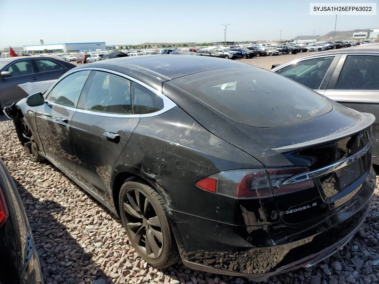 2014 Tesla Model S VIN: 5YJSA1H26EFP63022 Lot: 74276934