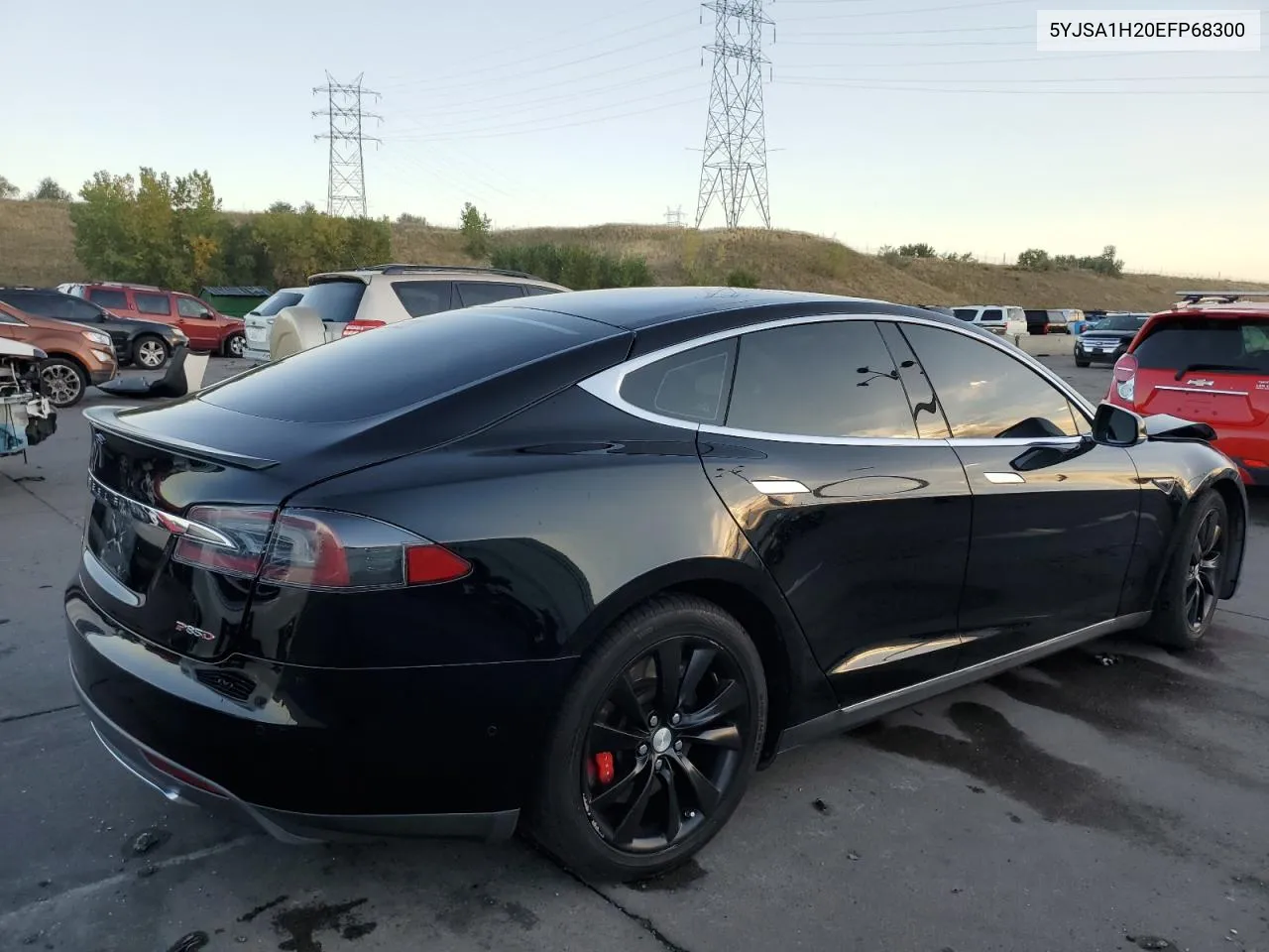 2014 Tesla Model S VIN: 5YJSA1H20EFP68300 Lot: 74592544