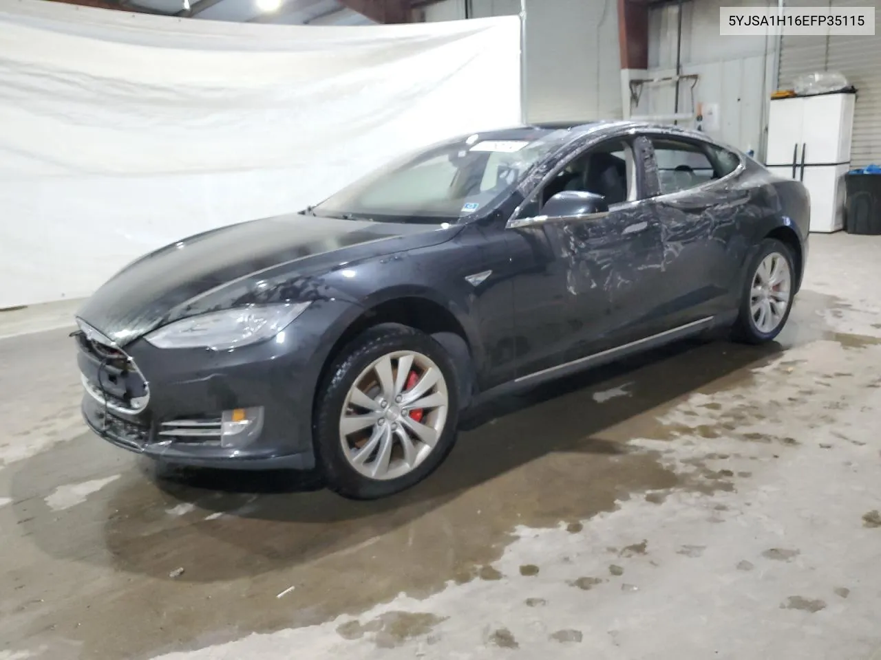 2014 Tesla Model S VIN: 5YJSA1H16EFP35115 Lot: 74762074