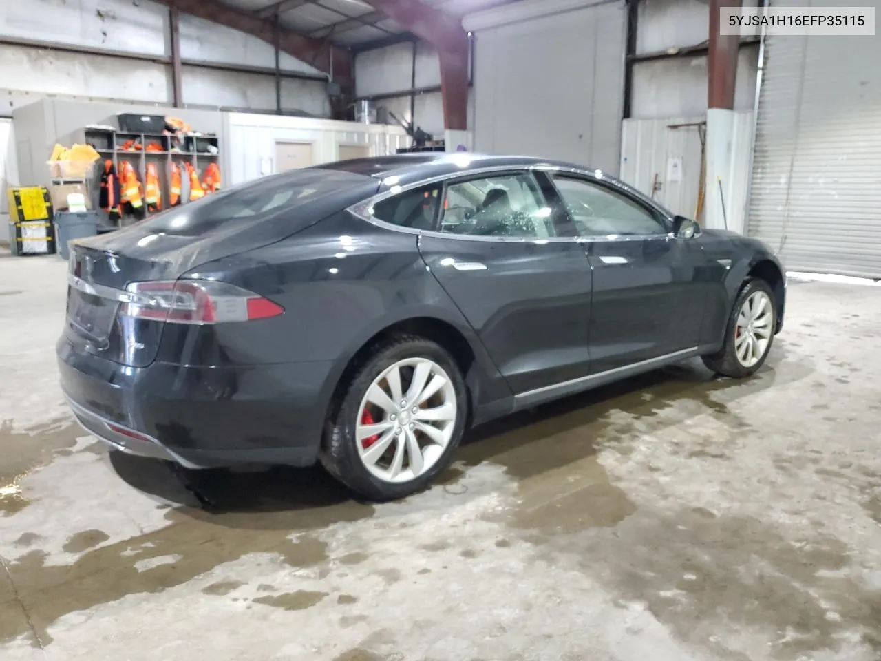 2014 Tesla Model S VIN: 5YJSA1H16EFP35115 Lot: 74762074