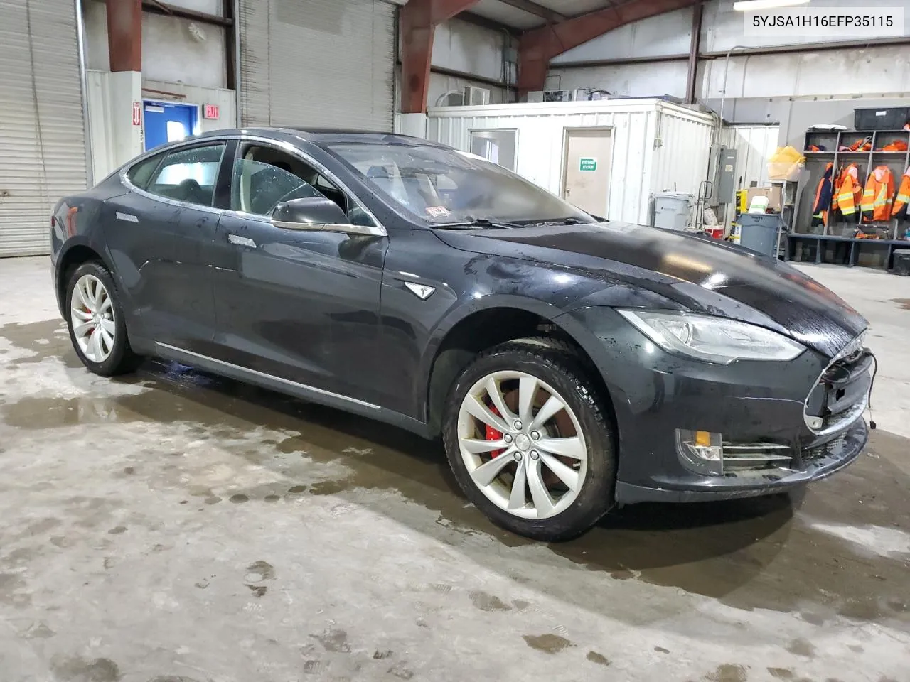 2014 Tesla Model S VIN: 5YJSA1H16EFP35115 Lot: 74762074