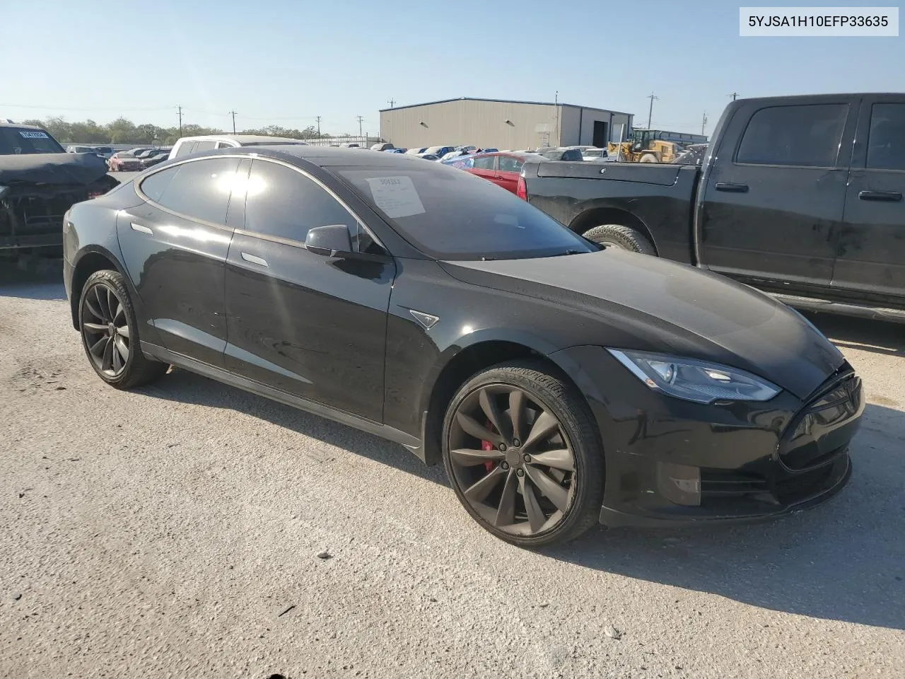 2014 Tesla Model S VIN: 5YJSA1H10EFP33635 Lot: 75266324