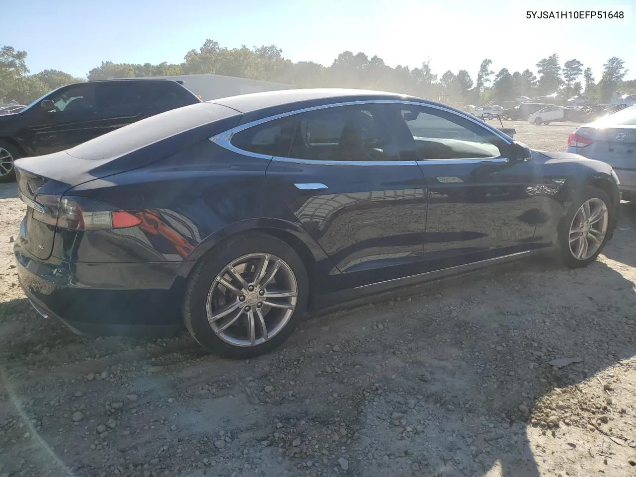 2014 Tesla Model S VIN: 5YJSA1H10EFP51648 Lot: 75459094