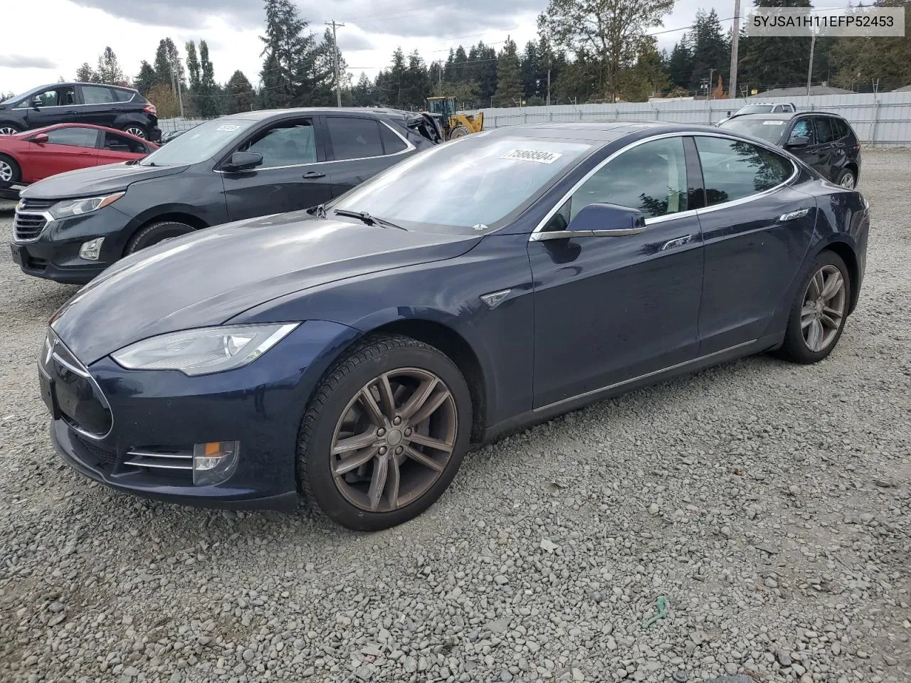 2014 Tesla Model S VIN: 5YJSA1H11EFP52453 Lot: 75868504