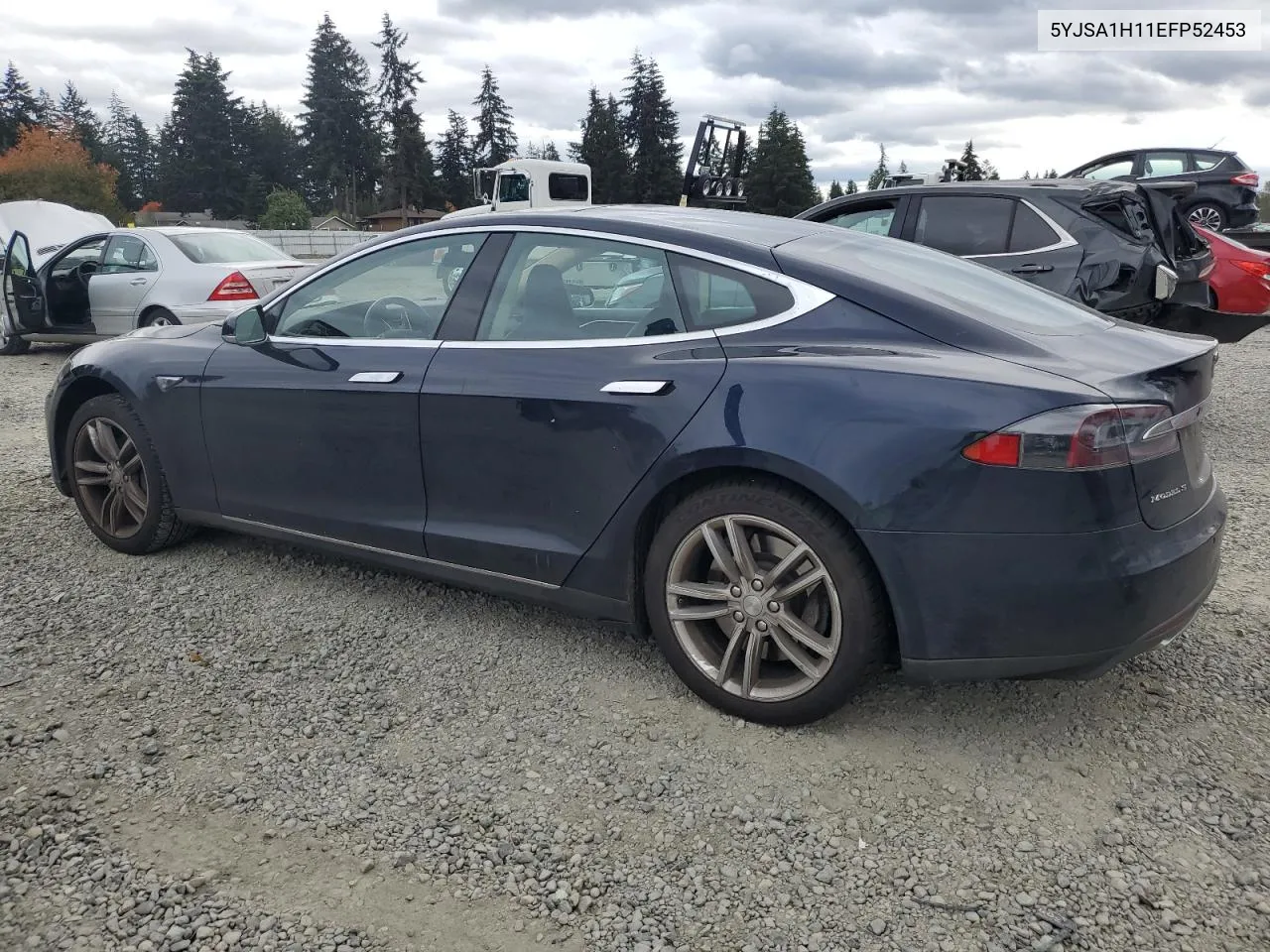 2014 Tesla Model S VIN: 5YJSA1H11EFP52453 Lot: 75868504