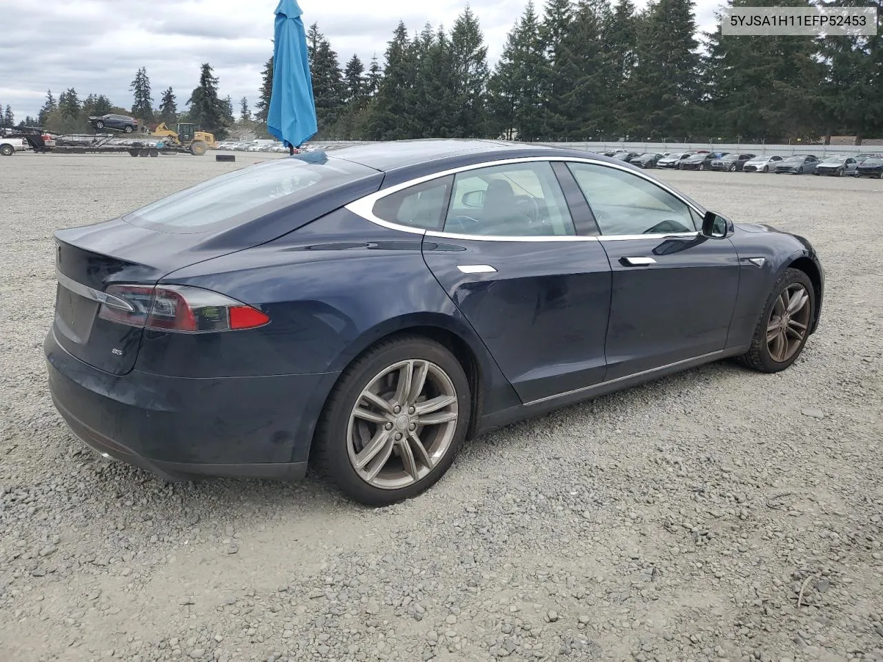 2014 Tesla Model S VIN: 5YJSA1H11EFP52453 Lot: 75868504