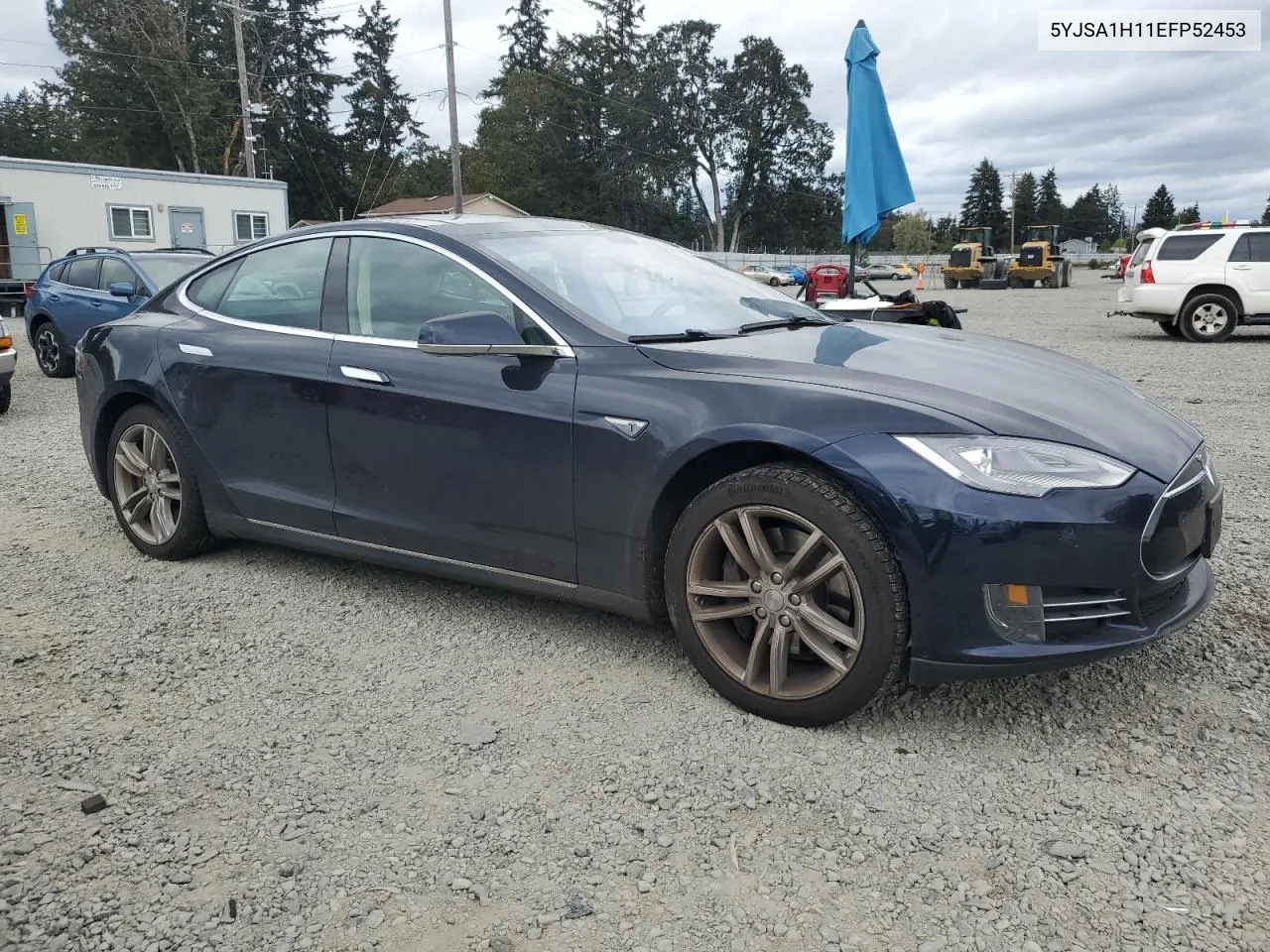 2014 Tesla Model S VIN: 5YJSA1H11EFP52453 Lot: 75868504