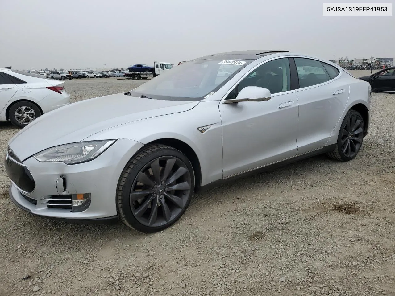 2014 Tesla Model S VIN: 5YJSA1S19EFP41953 Lot: 76401414