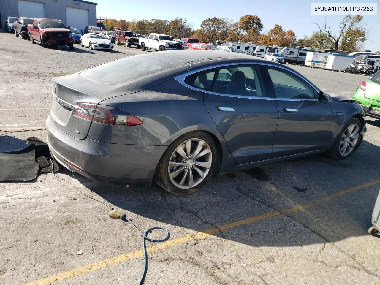 2014 Tesla Model S VIN: 5YJSA1H19EFP37263 Lot: 76795484