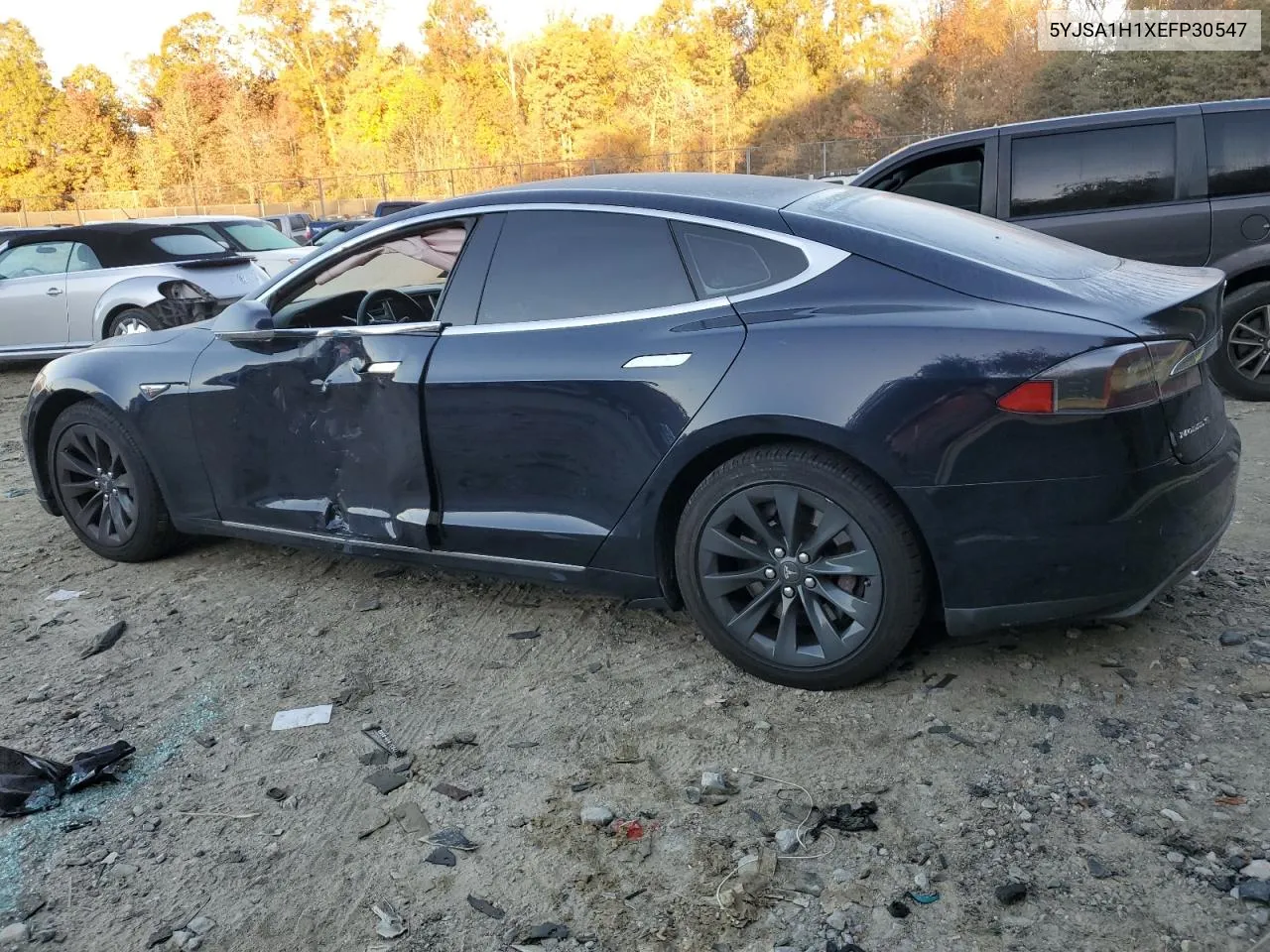 2014 Tesla Model S VIN: 5YJSA1H1XEFP30547 Lot: 78124834