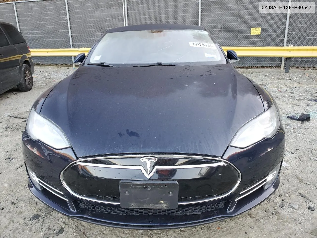 2014 Tesla Model S VIN: 5YJSA1H1XEFP30547 Lot: 78124834