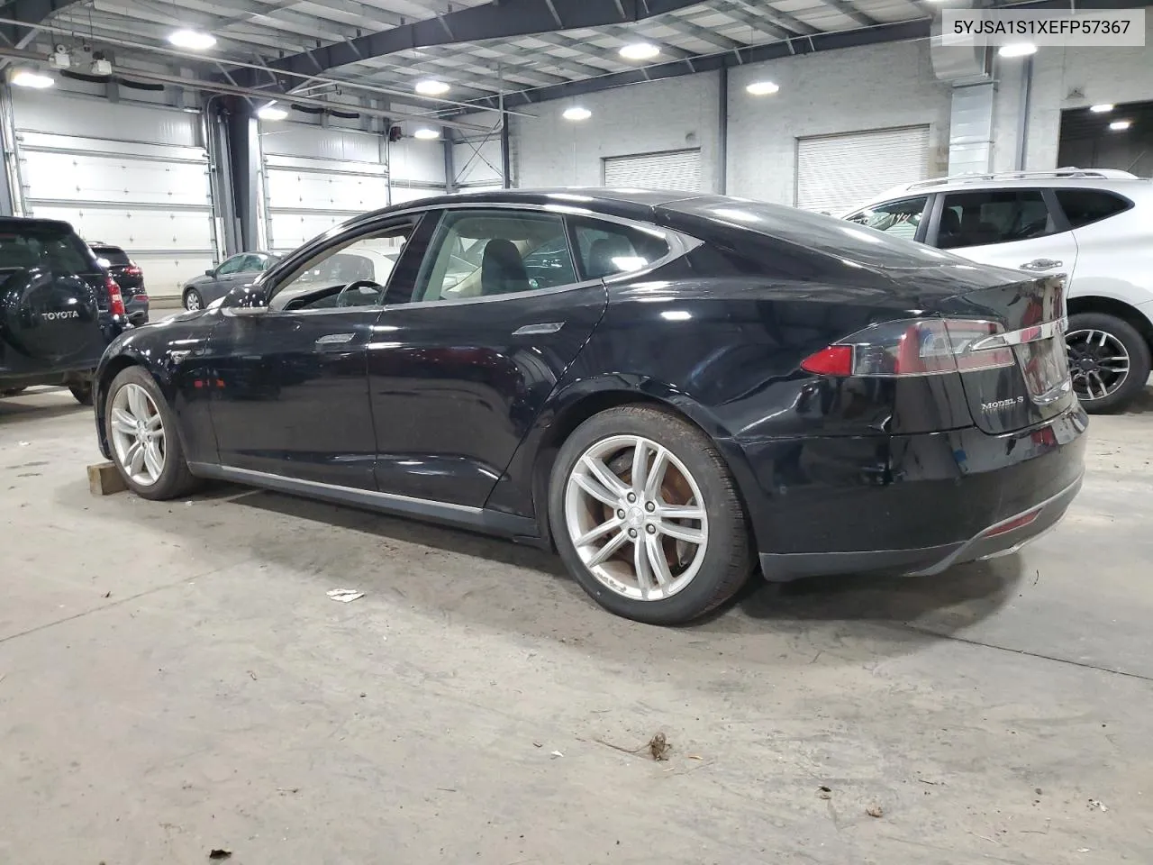 2014 Tesla Model S VIN: 5YJSA1S1XEFP57367 Lot: 78219714