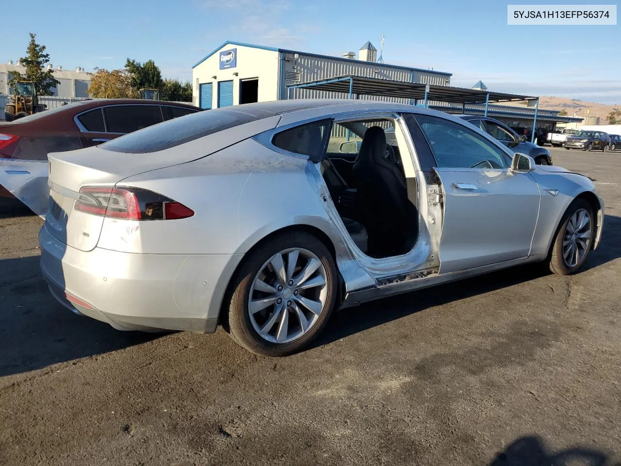 2014 Tesla Model S VIN: 5YJSA1H13EFP56374 Lot: 78778744