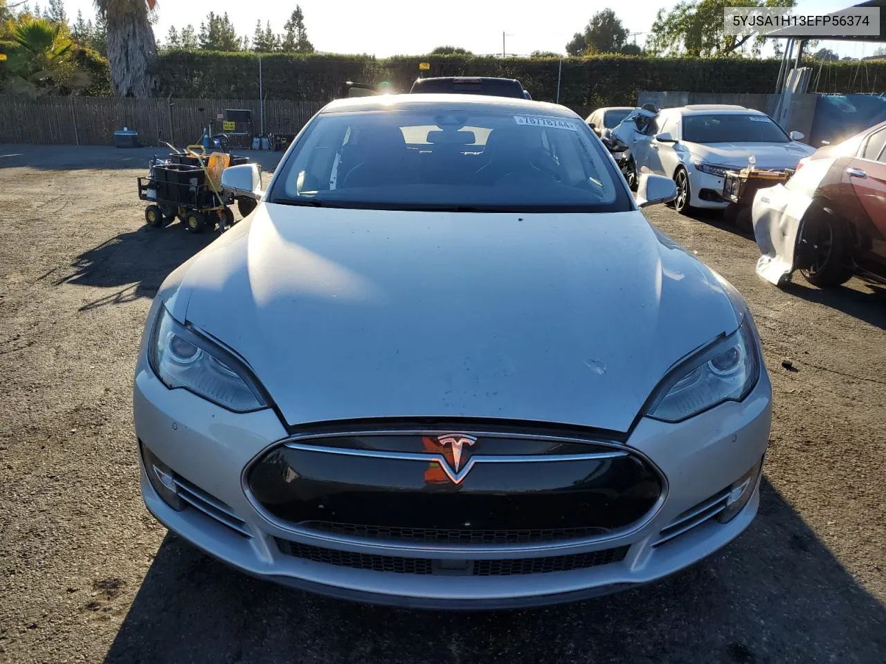 2014 Tesla Model S VIN: 5YJSA1H13EFP56374 Lot: 78778744