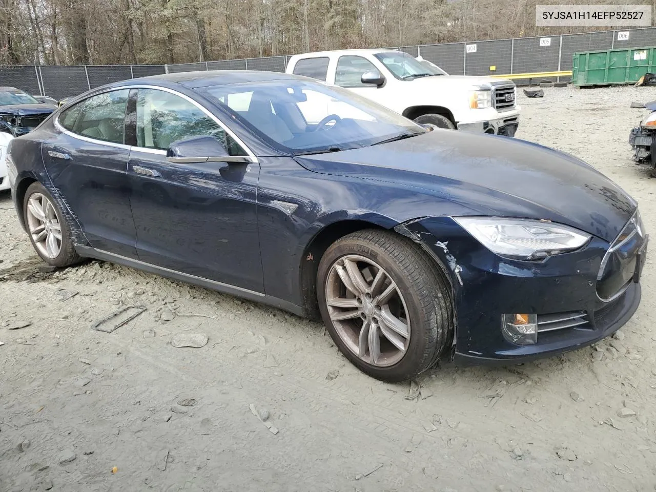 2014 Tesla Model S VIN: 5YJSA1H14EFP52527 Lot: 79608254