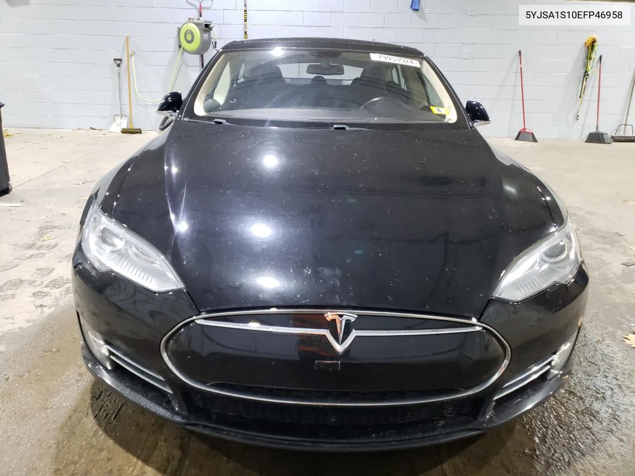 2014 Tesla Model S VIN: 5YJSA1S10EFP46958 Lot: 79953924