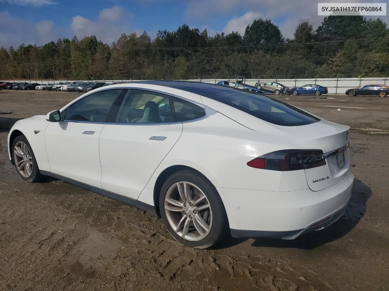 2014 Tesla Model S VIN: 5YJSA1H17EFP60864 Lot: 80040424