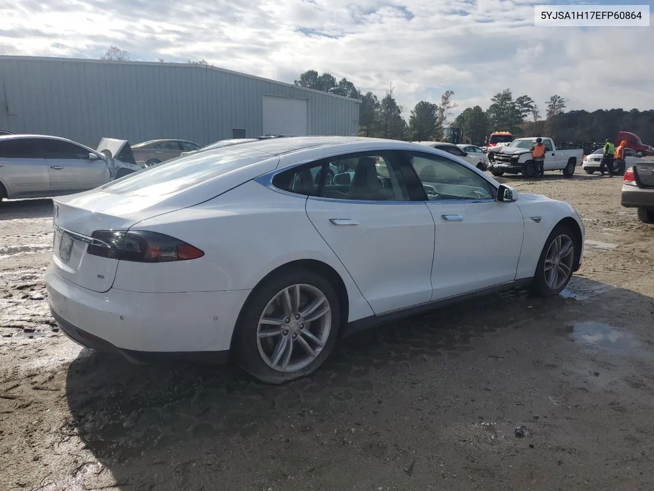 2014 Tesla Model S VIN: 5YJSA1H17EFP60864 Lot: 80040424