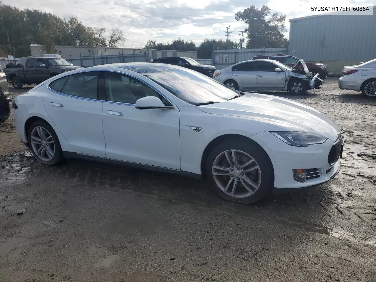 2014 Tesla Model S VIN: 5YJSA1H17EFP60864 Lot: 80040424