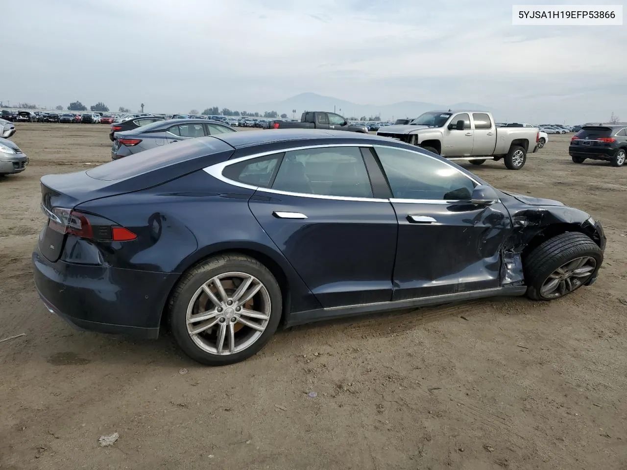 2014 Tesla Model S VIN: 5YJSA1H19EFP53866 Lot: 82215133