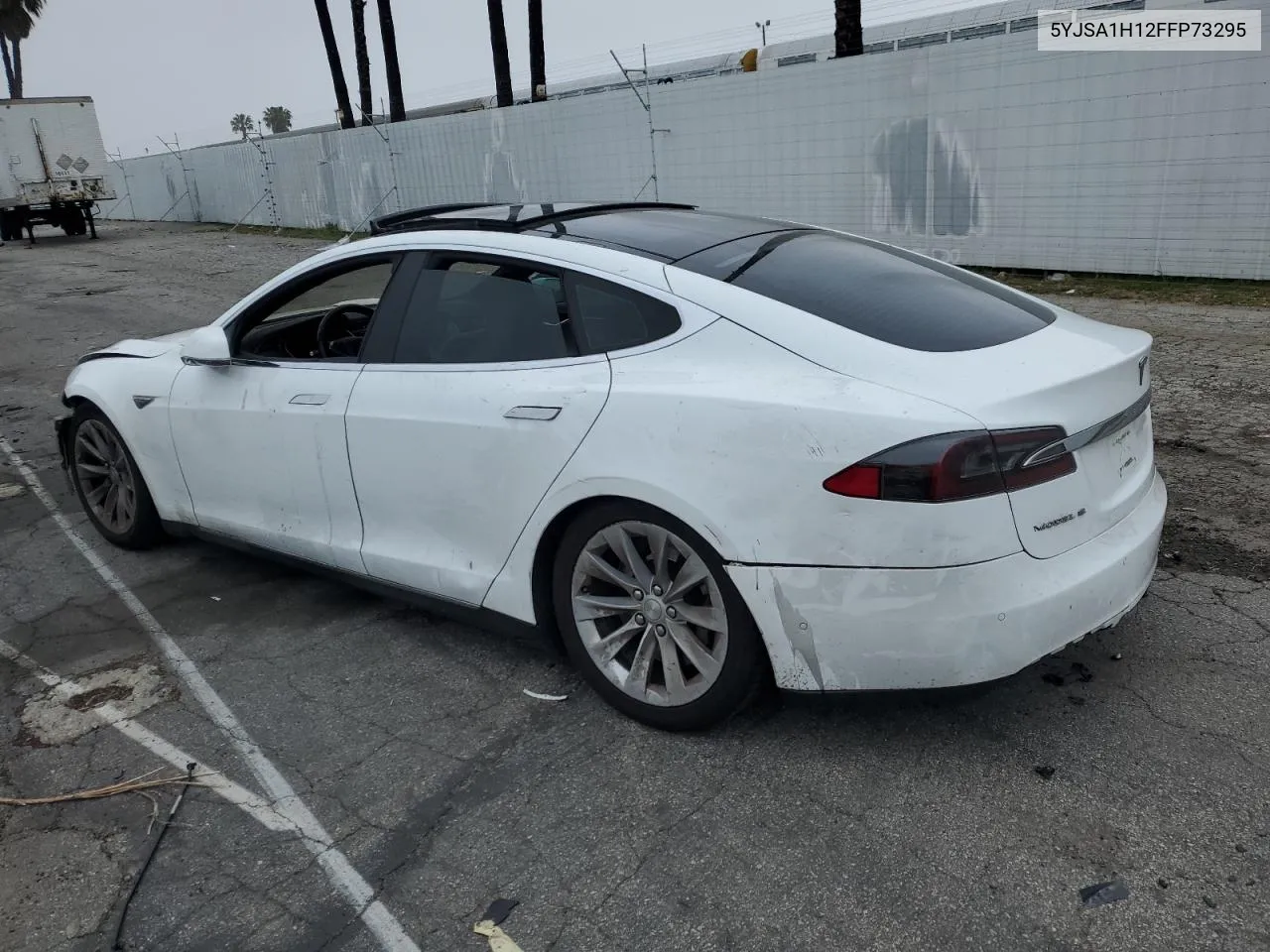 2015 Tesla Model S 85 VIN: 5YJSA1H12FFP73295 Lot: 50459204