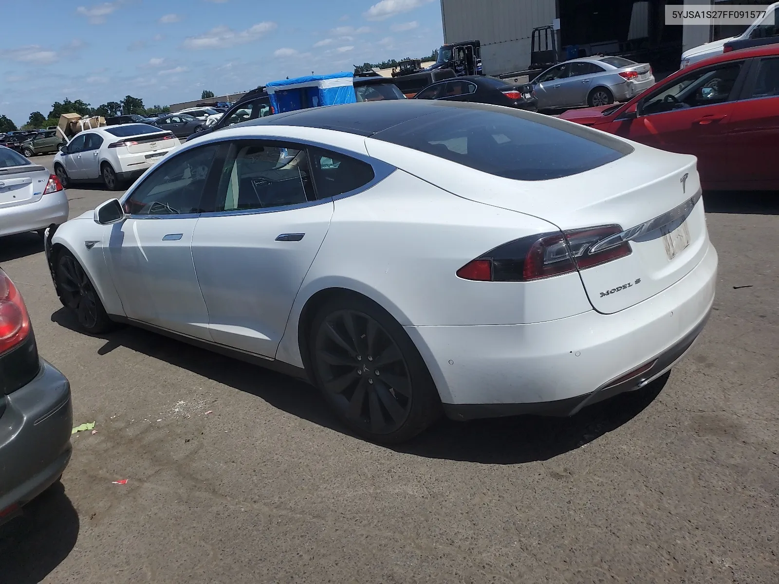 5YJSA1S27FF091577 2015 Tesla Model S 70D