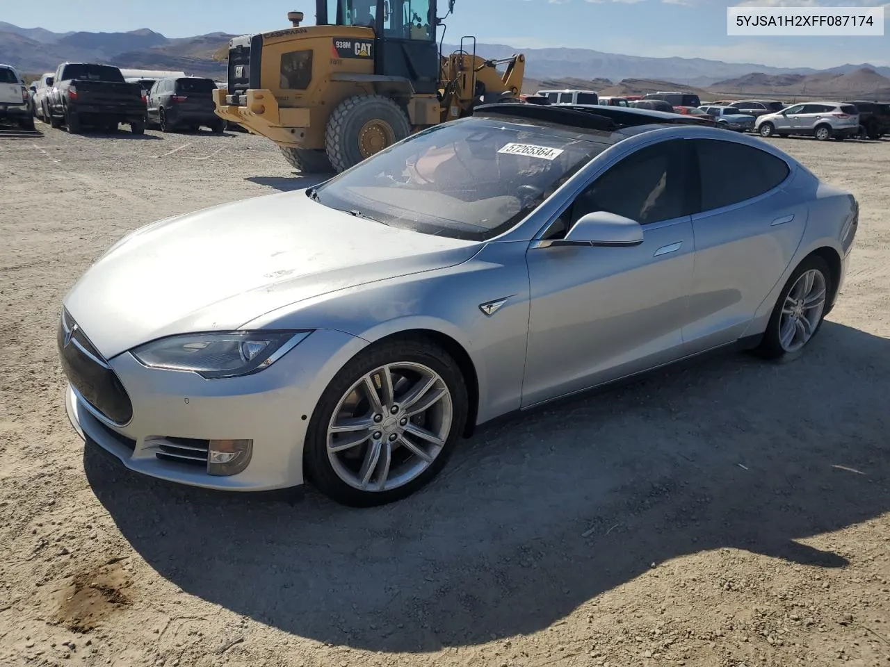 5YJSA1H2XFF087174 2015 Tesla Model S 85D